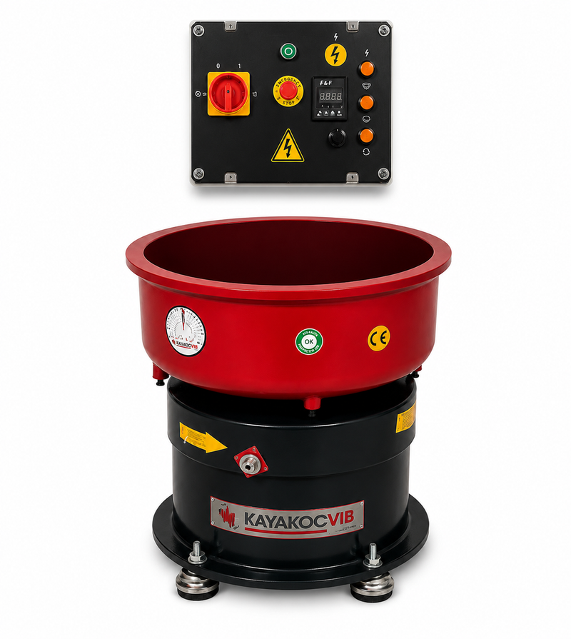 SG-KV-50 50 Litre Vibro Tambur Makinesi